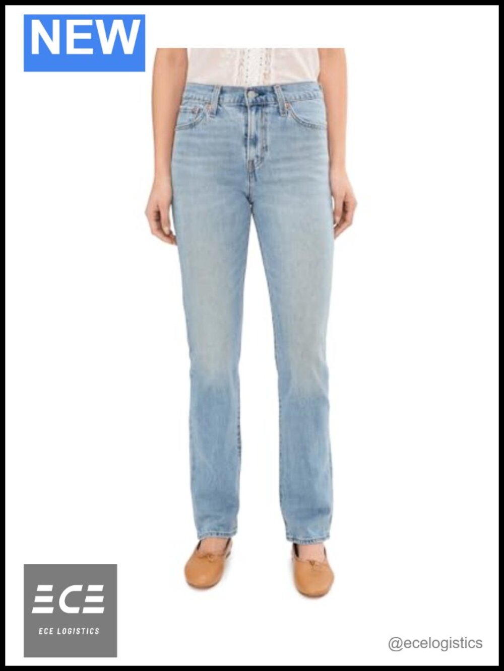 Levi's Wedgie Slim High Rise Skinny Jeans Full Length Stretch